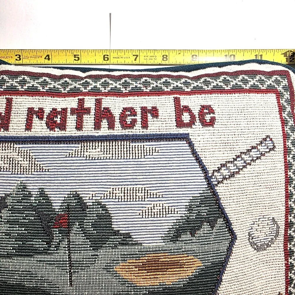 Golf Tapestry Pillow  